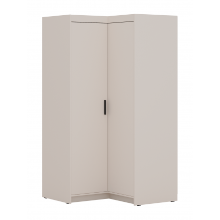 Szafa narożna dwudrzwiowa 98 cm TRINO beżowa